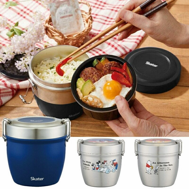 弁当箱 ランチボックス タテ型 真空ランチジャー 保温 丼 ジャー 2段 570ml 小さめ 女性 子ども 保冷 STLBD6 通販  LINEポイント最大0.5%GET | LINEショッピング