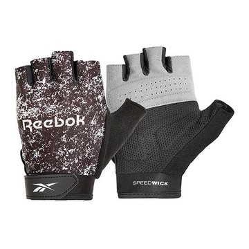 Reebok~女用速乾健身手套(數碼灰)1雙入 款式可選