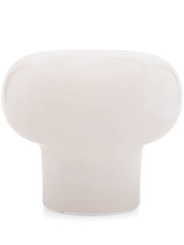 Soho Home - Ava Bulb glazed-finish vase (29cm) - unisex - Alabaster - One Size - White