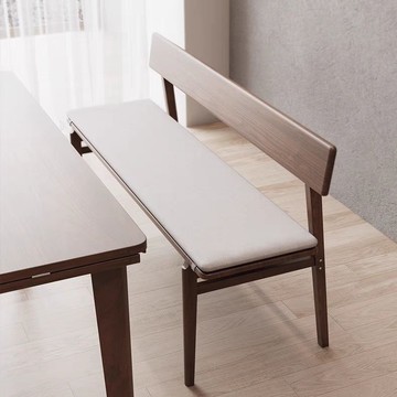 免運 可開票 新品實木長條凳餐椅簡約現代長凳條凳靠背椅餐桌家用大人長板凳子