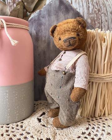 泰迪熊 OOAK，泰迪手工製作，泰迪熊藝術家