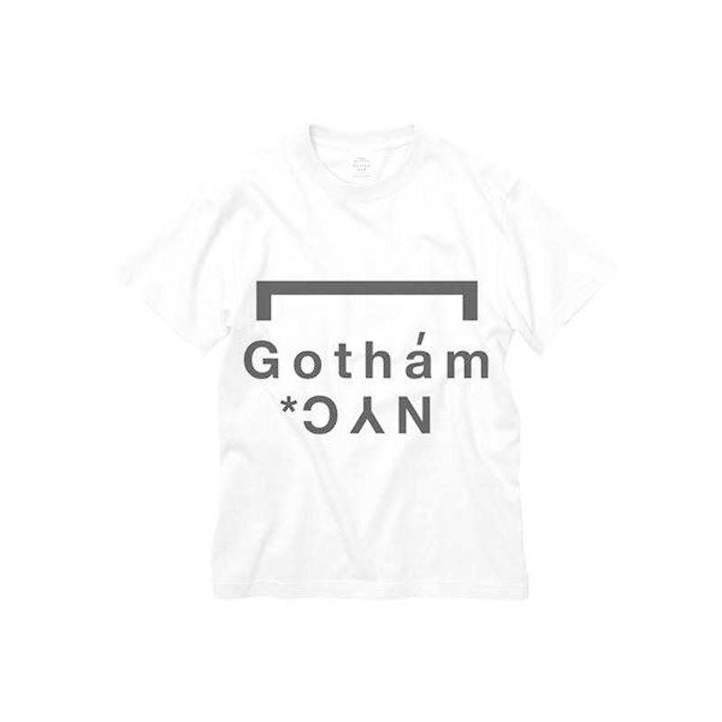 GOTHAM.NYC GN801W ゴッサム ニューヨーク エヌワイシーＴシャツ 白