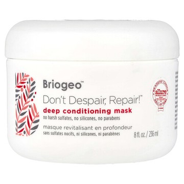 Briogeo, Don't Despair, Repair!™，深層修護髮膜，8 液量盎司（236 毫升）