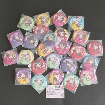 正版日谷 BanG Dream!騎着Rody徽章 25種 若葉睦 千早愛