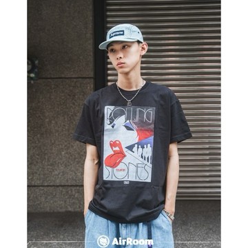 AirRoom 正品 2025SS KITH The Rolling Stones TOU 店面限定 滾石 樂隊 短T