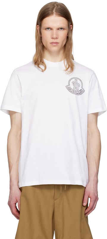 Moncler 白色 Archivio Creativo T 恤