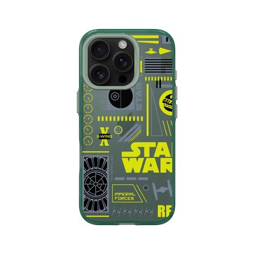 iPhone 16 Pro Clear 憂墨綠 - 迪士尼-星際大戰 Star Wars - 死星-潮流系列