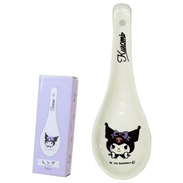 asdfkitty*庫洛米 大臉 陶瓷湯匙-日本正版商品