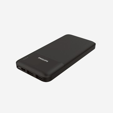 【雙全生活館】PHILIPS 10000mAh 輕薄雙輸出行動電源 DLP1811