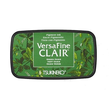【TSUKINEKO 日本月貓】油性速乾極細印台 亮色系 綠洲