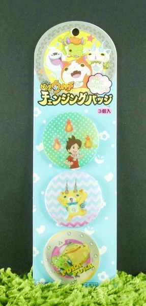 【震撼精品百貨】妖怪手錶_妖怪ウォッチ~3入徽章~藍【共1款】