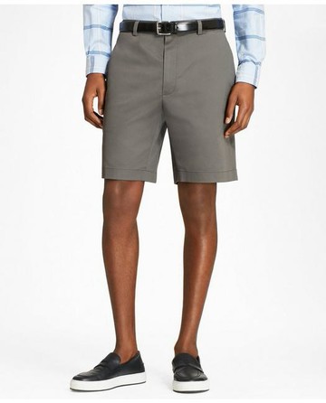 Brooks Brothers Men's 9" Advantage Chino Shorts | Dark Grey | Size 30