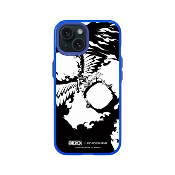 iPhone 15 Clear 激光藍 - 航海王 One Piece - 復刻系列-不死鳥馬可