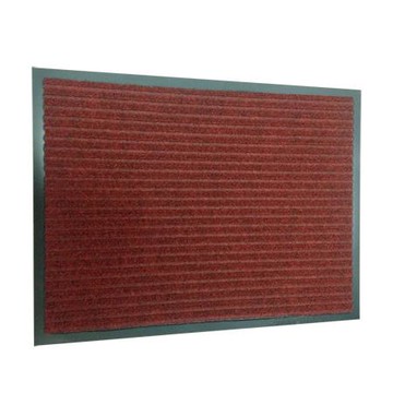 3M朗美吸水刮泥地墊/3100型/低流量/紅色/60x90cm/有邊條/片