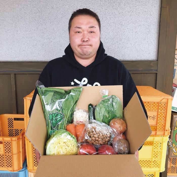 内祝い お返し ギフト 選べるお米 野菜 詰め合せ 地元のお店 県外在住者 応援セット 秋田 横手 ふるさと仕送り便A 1〜2人用