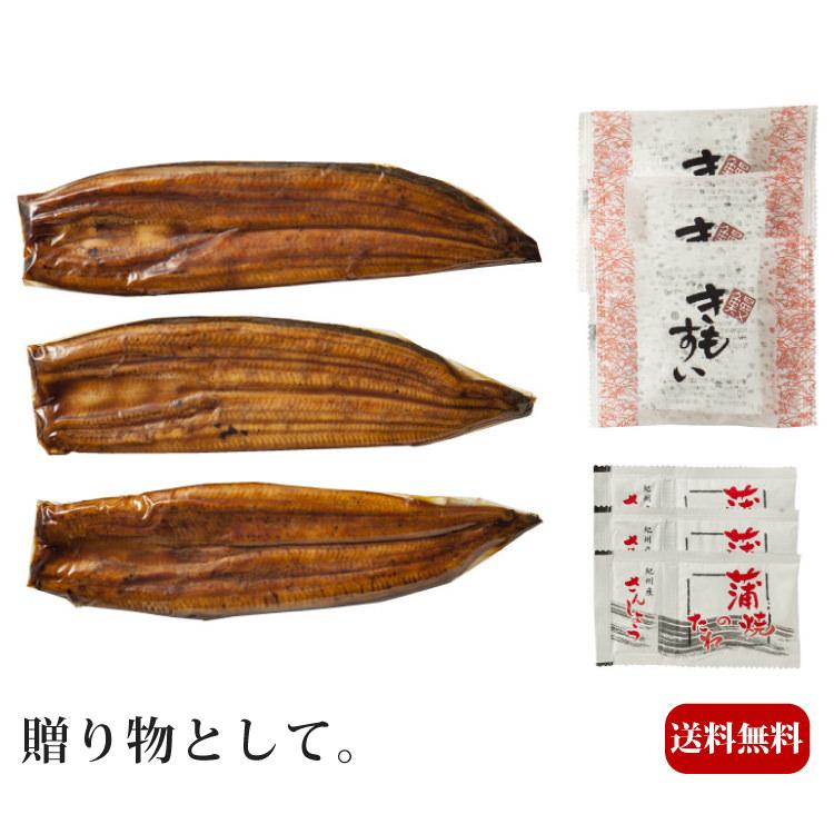 山道養鰻場のうなぎ蒲焼 長焼 3尾 セット 鰻 魚 魚介 加工品 上等品 高級品 プレゼント 贈り物 ギフト 贈答用 カタログギフト 送料無料