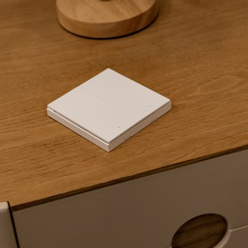 Aqara  H1無線按鍵雙鍵版 (國際版 支援HomeKit/Google) 智慧家庭