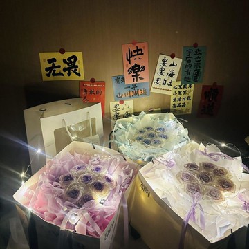 🎁畢業花束🎁 畢業禮物 畢業伴手禮創意生日禮物手工玫瑰仿真花送朋友閨蜜情人節花束裝飾擺件精緻