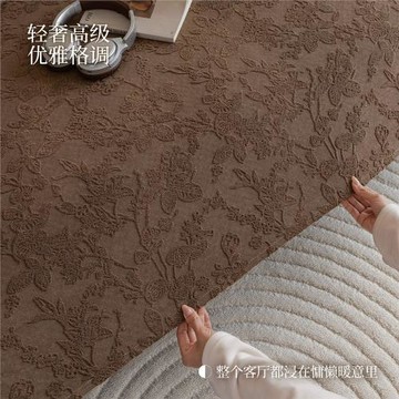 奶油風高克重毛巾紗沙發墊2026新款四季通用防滑直排全蓋直供