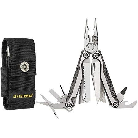 LEATHERMAN チャージプラスTTiマルチツール、ナイロンシース付きステンレススチール