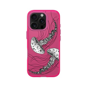 iPhone 16 Pro Clear 粉漾桃 - MYMY REVERZ TATTOO - MEDUSE