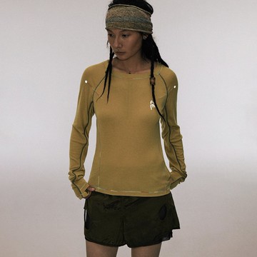 日系復古 / 美利奴羊毛 戶外運動長袖