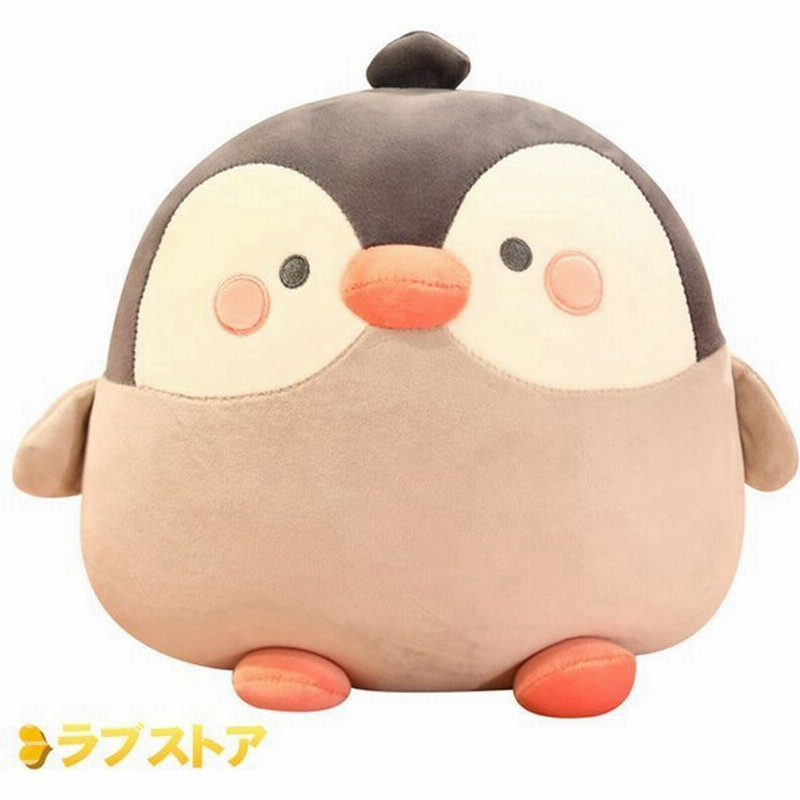 ペンギン ぬいぐるみ 癒し 寝添え 腰当て 背当て クッション アニマル すやすや寝る キャラクター 萌え可愛い ふわふわで癒される 置物 通販 Lineポイント最大0 5 Get Lineショッピング