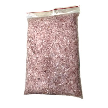 天然五色水晶石 水晶粒 聚寶盆 魚缸  1組