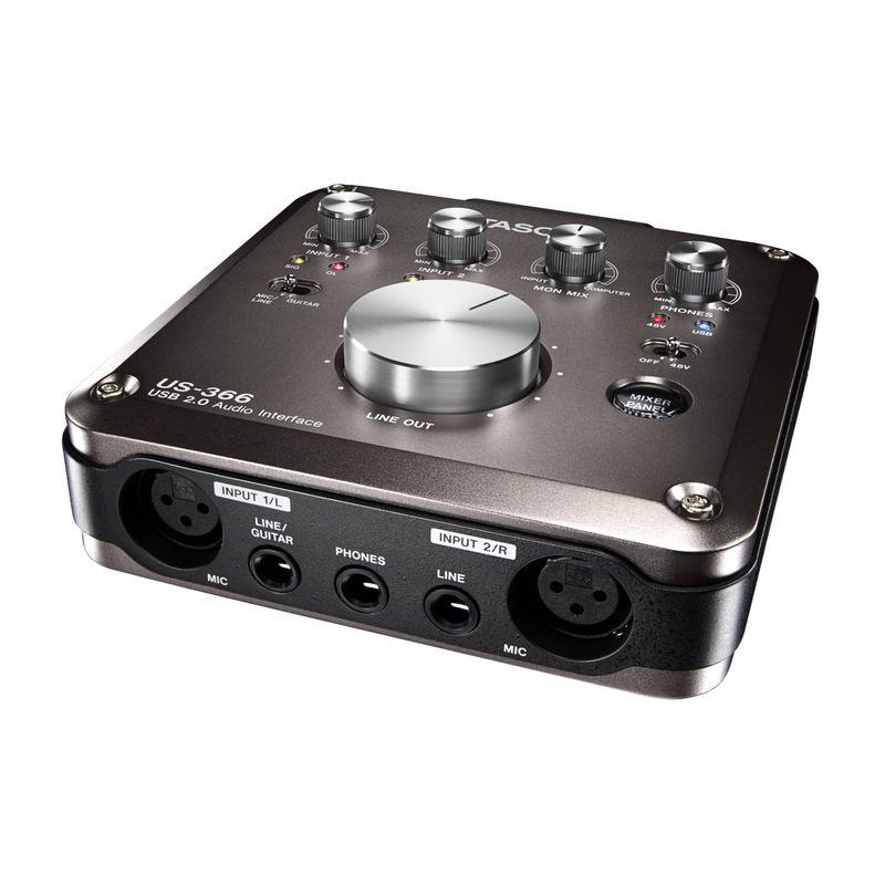 TASCAM オーディオインターフェイス DSPミキサー搭載 96 192kHz対応 USB2.0 US-366