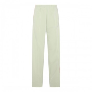 Palm Angels - Mint Green, White And Black Track Pants M