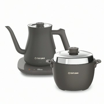 TATUNG大同 大同輕享料理組-摩卡黑 /組 TAC-0309EA-BR【領券滿額再折千12/31止】【領券滿額再折千12/31止】
