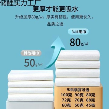 2025加厚一次性毛巾浴巾旅行美發店院發廊包頭洗頭擦身體足浴腳布