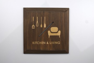 廚房和生活板棕K & L (PB)