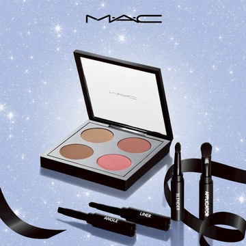 [快速出貨]【MAC】韓國熱銷四色眼影盤組[浪漫玫瑰粉​]| 眼影 眼妝 眼影盤 生日禮物 摩羯座送禮