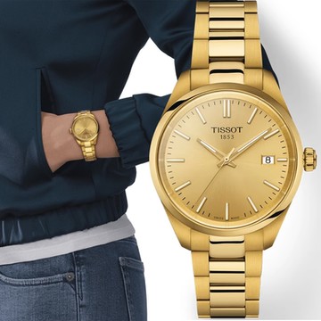 TISSOT 天梭 官方授權 PR100 簡約時尚女錶 1212購物節 送禮推薦-34mm T1502103302100