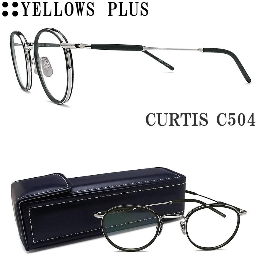 イエローズプラス YELLOWS PLUS メガネ CURTIS C-504 眼鏡 クラシック