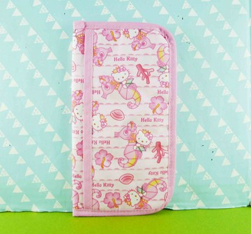 【震撼精品百貨】Hello Kitty 凱蒂貓 護照套 粉海馬【共1款】 震撼日式精品百貨