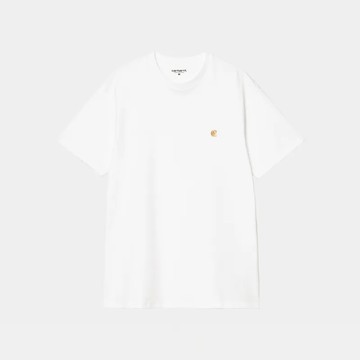 CARHARTTSSChaseTShirtWhiteGold