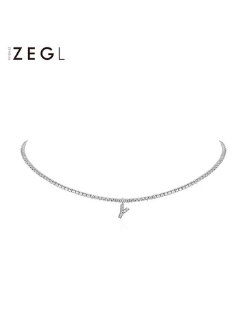 ZENGLIU字母D項鏈女潮ins簡約冷淡風個性吊墜氣質百搭網紅鎖骨鏈