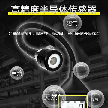 可燃氣體檢測儀燃氣煤氣泄漏測漏儀報警手持式天然氣空調鹵素檢漏