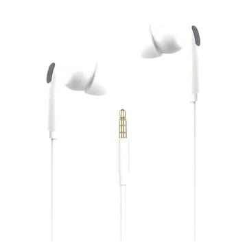 JELLiCO 杰力科 3.5mm接頭 線控入耳式耳機  白色  JEE-X12-WT