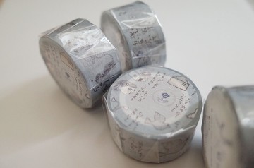 小藍花 / 紙膠帶