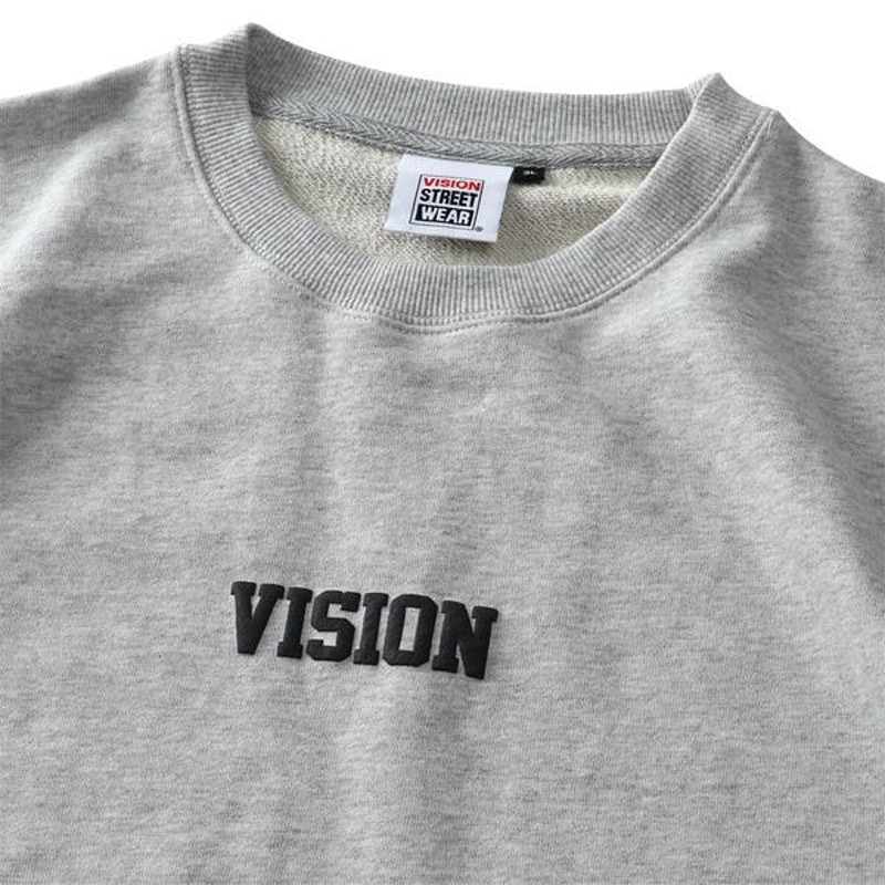 大きいサイズ メンズ VISION STREET WEAR プリント トレーナー 1905703