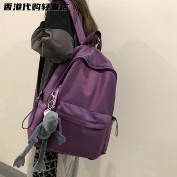 法國ZAMP雙肩包女包2026新款韓版初中高中學生書包港風校園背包