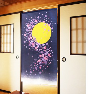 【預訂】日本製 月光櫻門簾