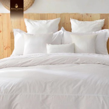 【好傢在】Royal Cover 60支 360織 100% 長絨棉素色寢飾｜皇家素色枕套