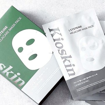 🐾花甲E姊🐾貨在台🐾 KIOSKIN 抗氧淨膚面膜25ml*10入 淨白面膜 斑點面膜 黃褐斑 抗氧面膜 暗沉 韓國面膜