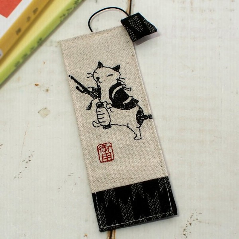 猫のしおり 猫柄 布しおり おかっぴき猫 ドン ヒラノ 手作り 日本製 栞 ブックマーカー 和風 文房具 ステーショナリー 猫雑貨 雑貨 ネコグッズ ねこ キャット 通販 Lineポイント最大0 5 Get Lineショッピング