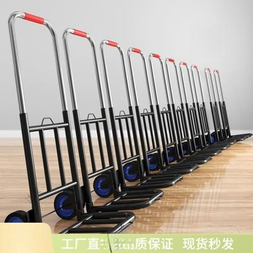 手拉車折疊便攜行李購物買菜拉貨載重王小拉小推車家用款實用批發
