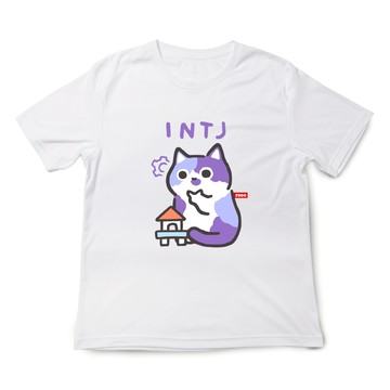 JZ TEE MBTI貓咪 INTJ-建築師 印花短袖